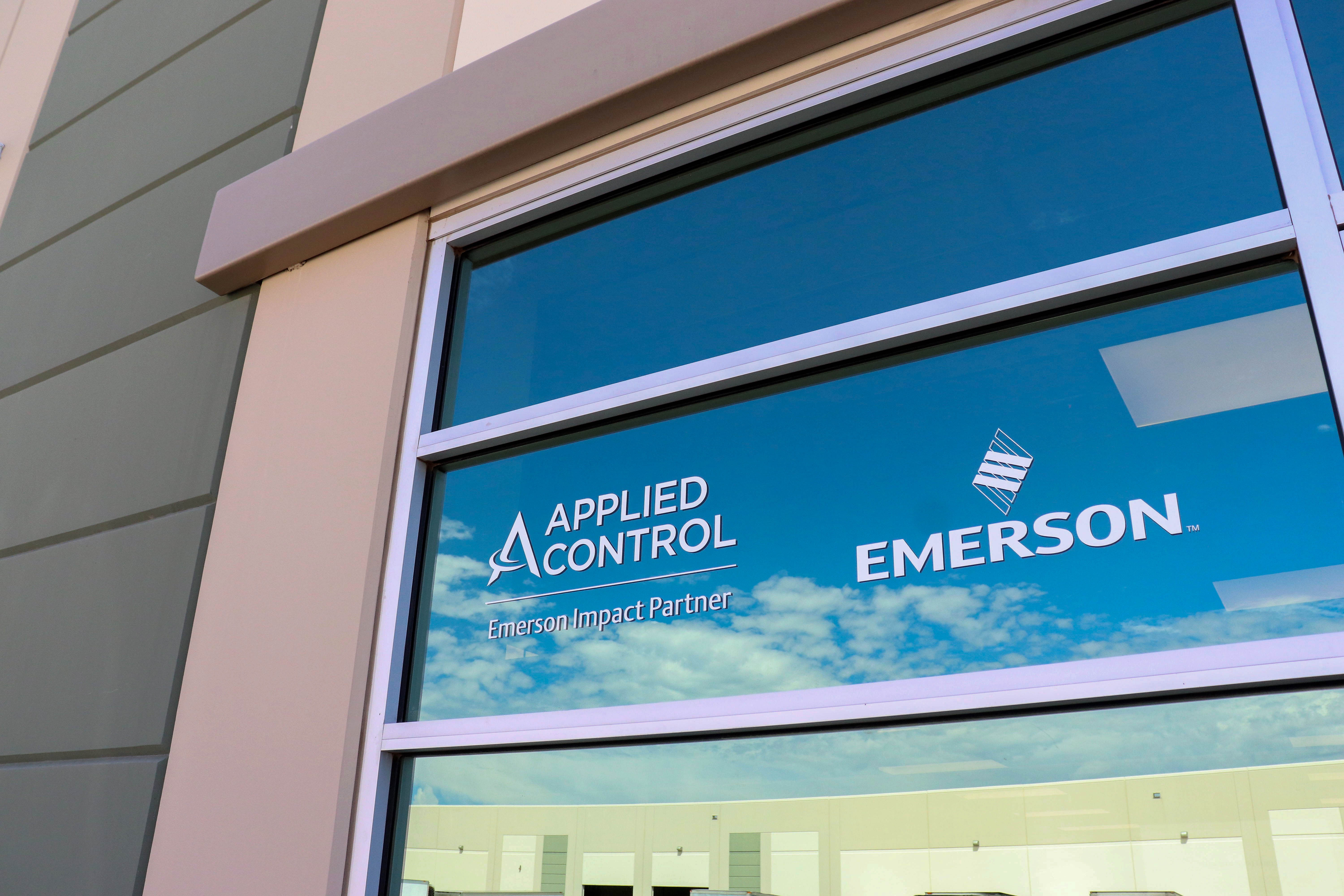 Applied Control & Emerson Northfield Valve Services Entrance